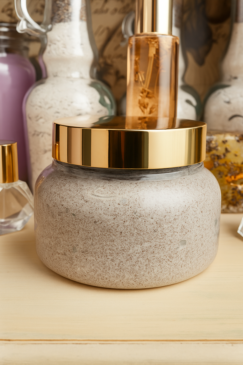 Lavender Flower Sugar Scrub