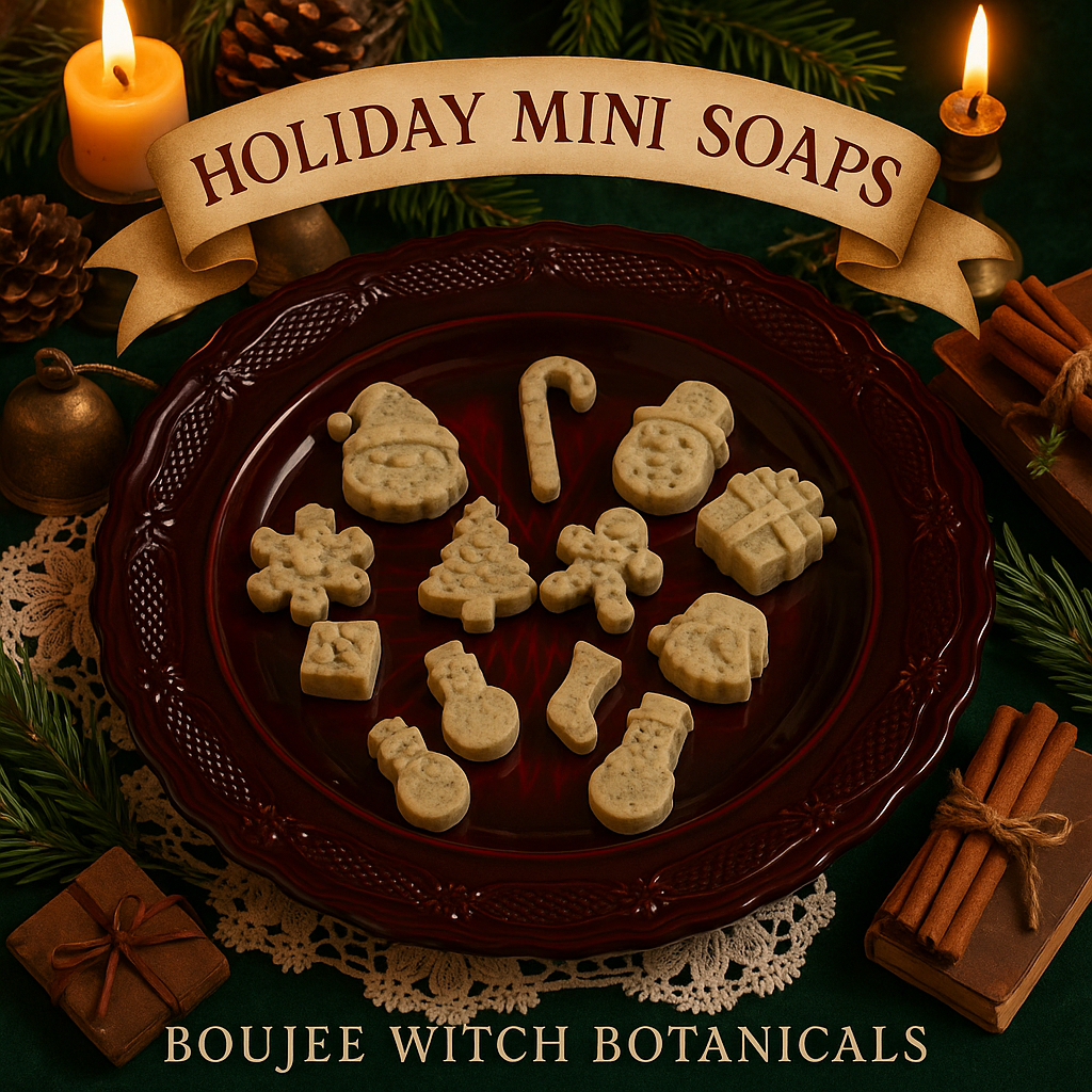 🎄Holiday Mini Sugar Scrub Soaps🎅🏼